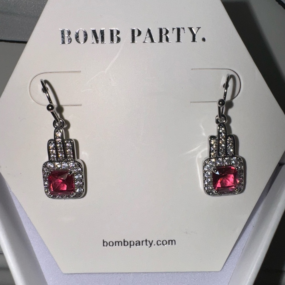 Bomb Party July Earrings What a Vision